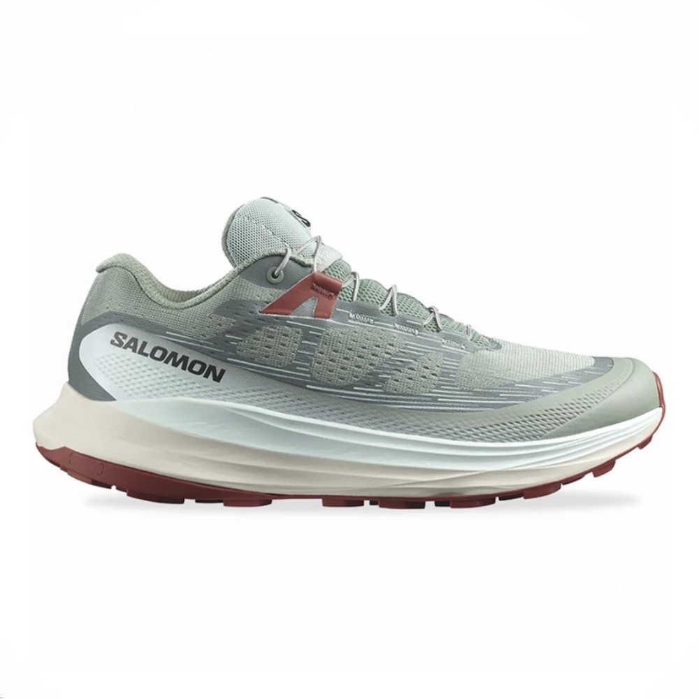 Salomon Ultra Glide 2 Grey and pink Trail Shoes women’s size 7.5